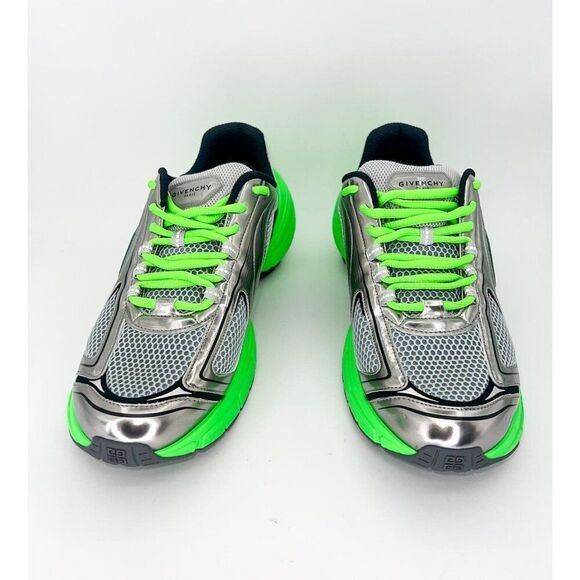 NWT GIVENCHY TK-MX Metallic Slip-Resistant Mesh Running Sneakers Size FR… - Picture 6 of 13